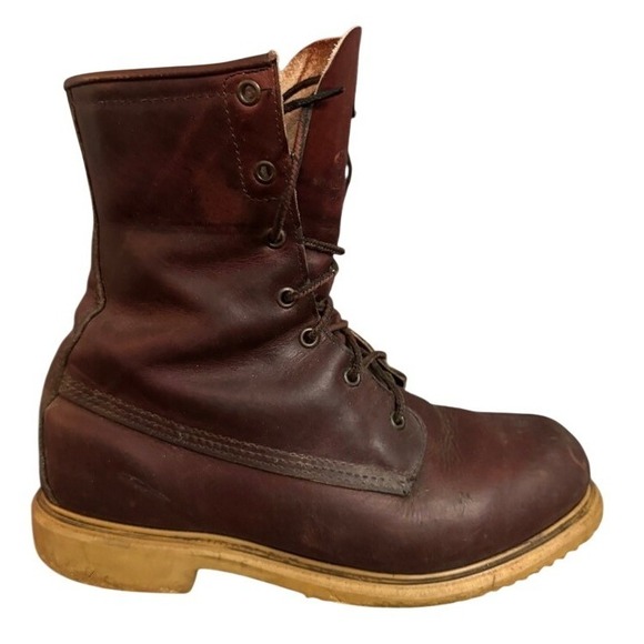 Vintage Red Wing Irish Setter 815 Boots Men's Size 9D Burgundy Leather USA Made